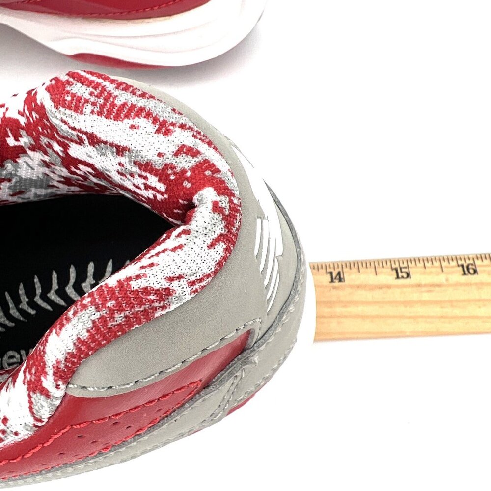 New Balance NB Baseball Cleats Men’s US Size 15 Abzorb 40/40 MB4040RG Red Gray - Picture 12 of 14
